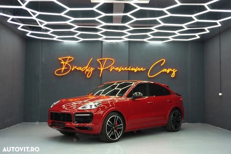 Rosu Utilizat 2020 Porsche Cayenne SUV | 77.000 EUR (Preț bun) - Imagine 1/4