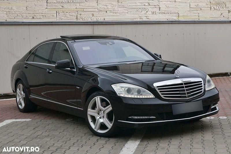 Culoarenegru Utilizat 2011 Mercedes S350 Berlinǎ | 9.000 EUR (Preț OK) - Imagine 1/4