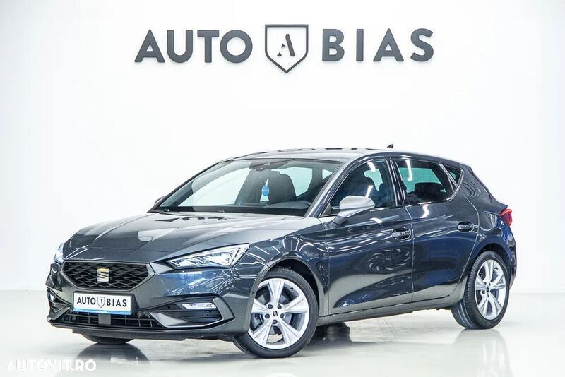 Gri Utilizat 2021 Seat Leon FR Hatchback | 15.989 EUR (Preț OK) - Imagine 1/4