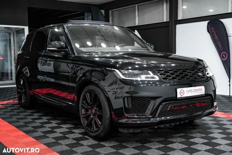 Negru Utilizat 2019 Land Rover Range Rover Sport Autobiography Dynamic SUV | 41.490 EUR - Imagine 1/4