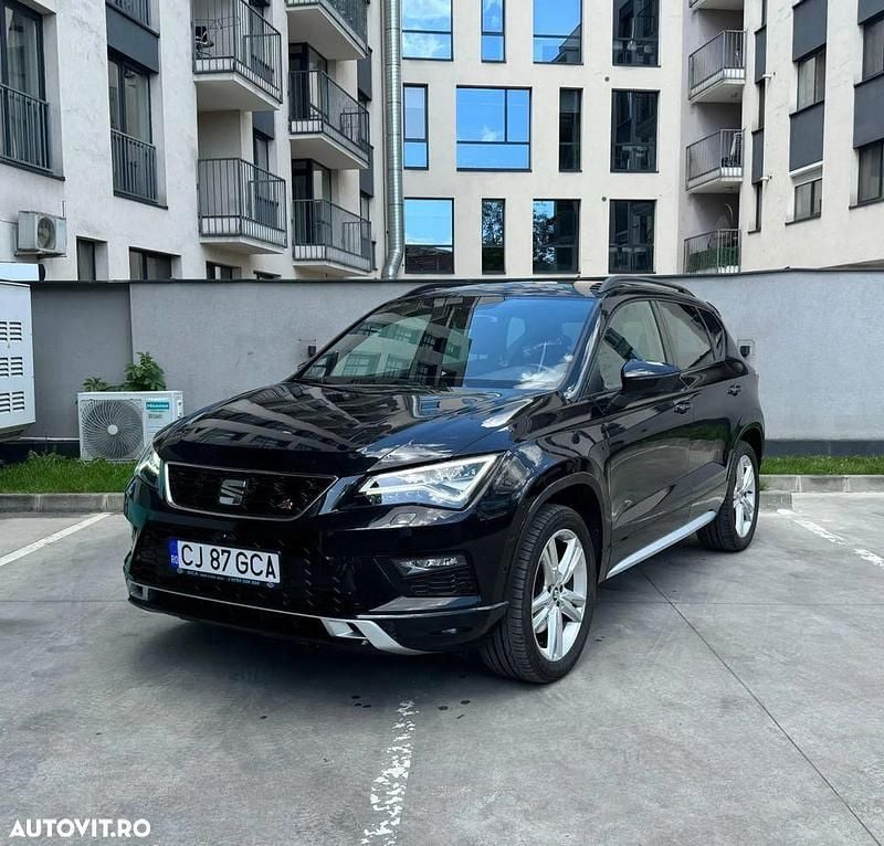 Negru Utilizat 2018 Seat Ateca 4Drive SUV | 14.499 EUR (Super Preț) - Imagine 1/4