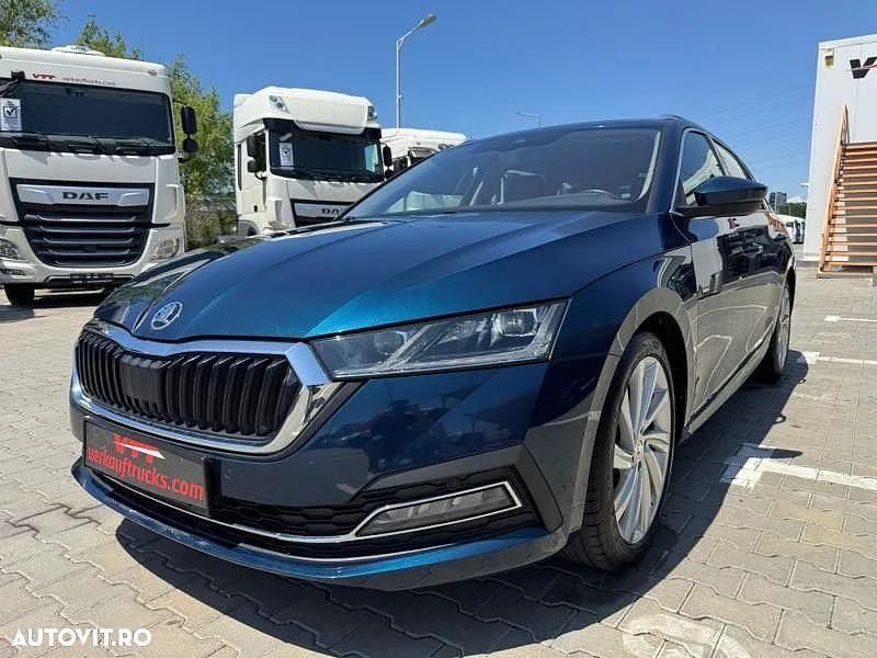 Second-hand Skoda Octavia Style 149 CP (109 kW) 2021 Albastru Break