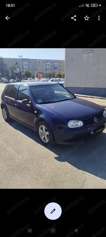 Utilizat 2001 VW Golf IV Hatchback | 799 EUR (Preț OK) - Imagine 1/4