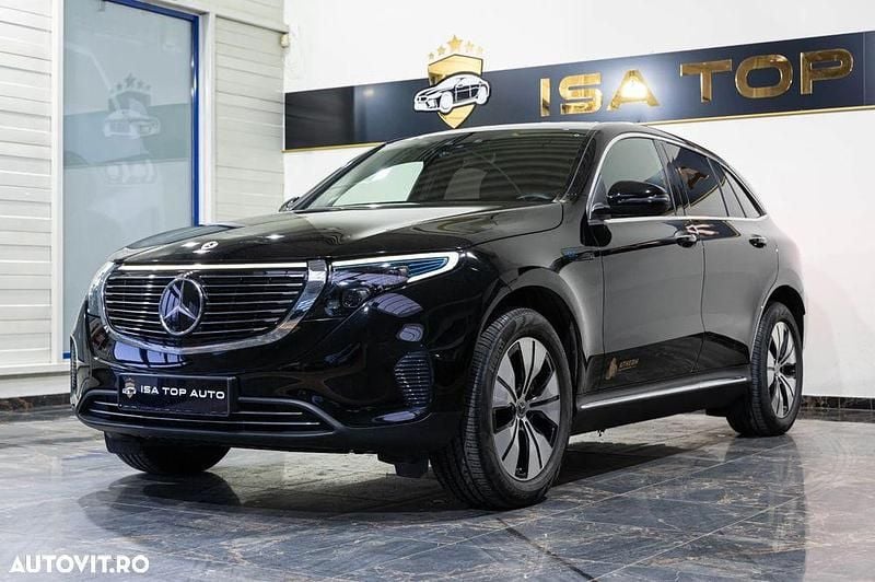 Culoarenegru Utilizat 2022 Mercedes EQC400 SUV | 39.324 EUR - Imagine 1/4