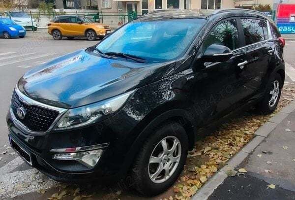 Negru Utilizat 2015 Kia Sportage SUV | 12.750 EUR (Preț OK) - Imagine 1/4