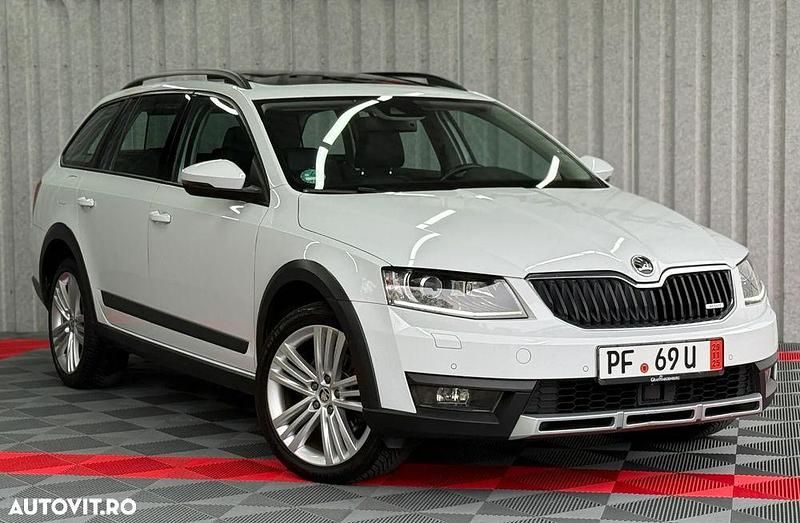 Culoarealb Utilizat 2016 Skoda Octavia Break | 12.290 EUR (Preț OK) - Imagine 1/4
