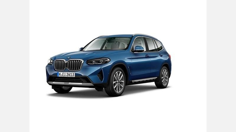 Albastru phytonic metalizat Utilizat 2022 BMW X3 Sport Line SUV | 39.059 EUR (Preț OK) - Imagine 1/4