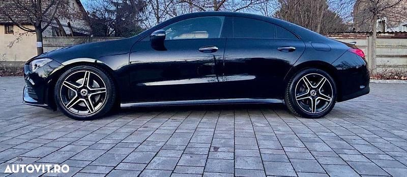 Second-hand Mercedes CLA200 AMG line 163 CP (119 kW) 2020 Culoarenegru Coupe