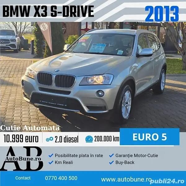 Utilizat 2013 BMW X3 SUV | 10.999 EUR (Super Preț) - Imagine 1/4