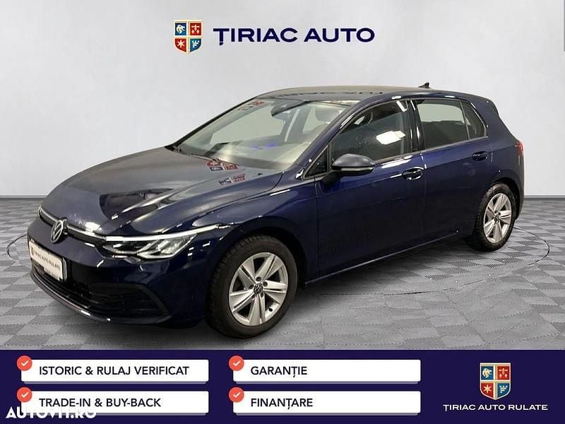 Culoarealbastru Utilizat 2021 VW Golf VIII Hatchback | 18.500 EUR (Puțin scump) - Imagine 1/4