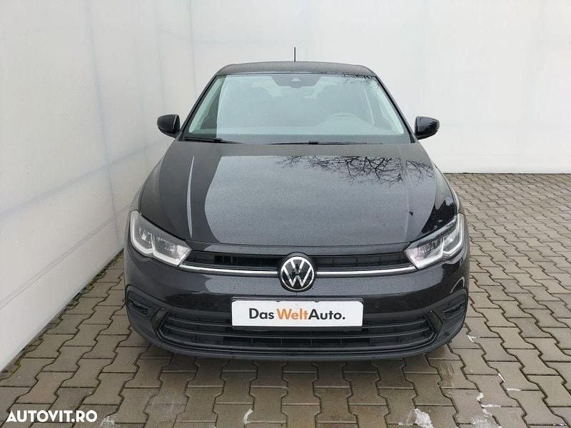 Second-hand VW Polo Life 95 CP (69 kW) 2022 Negru  normal Hatchback
