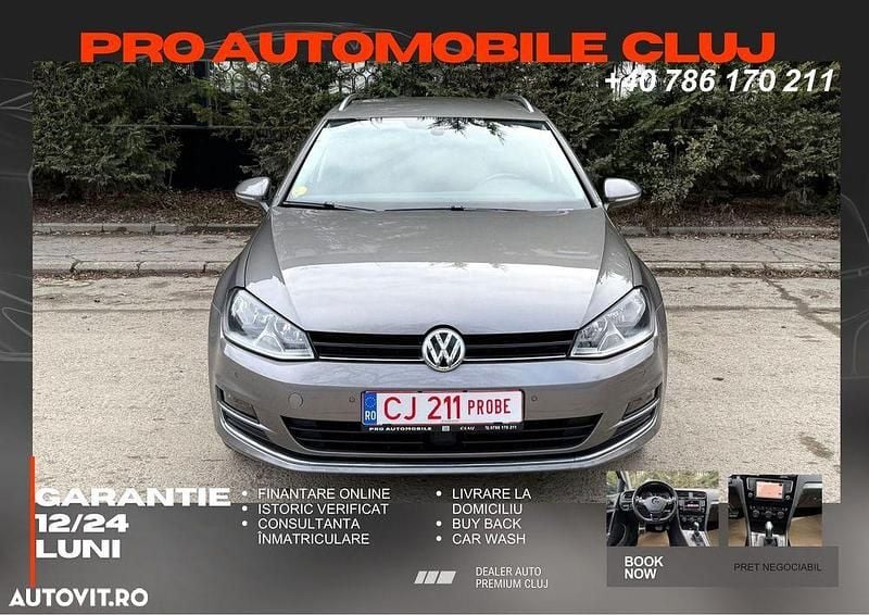 Second-hand VW Golf VII Highline 105 CP (77 kW) 2017 Culoaregri Break