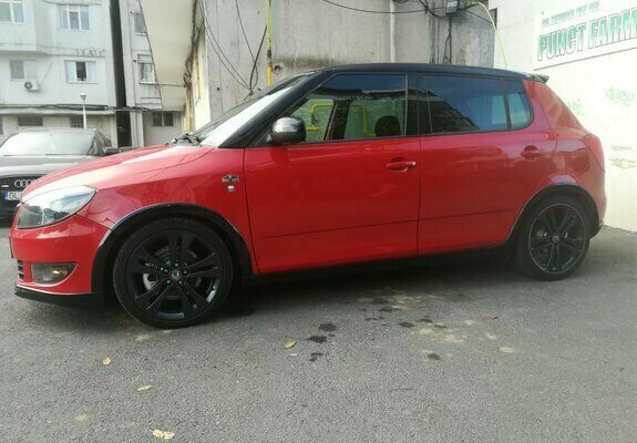 Second-hand Skoda Fabia Monte Carlo 105 CP (77 kW) 2012 Roşu Hatchback