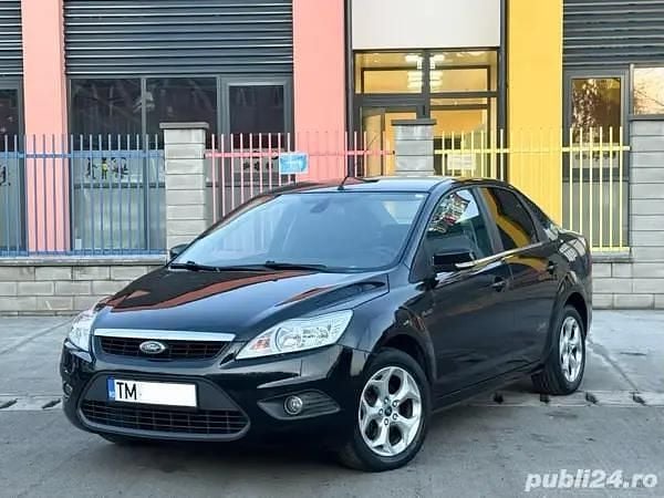 Negru Utilizat 2009 Ford Focus Titanium Berlinǎ | 2.650 EUR (Preț OK) - Imagine 1/4