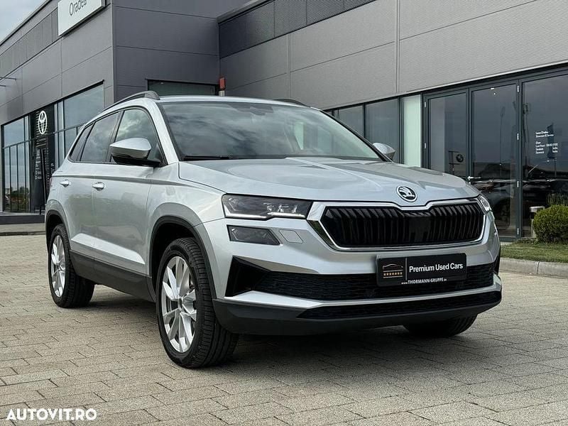 Culoareargint Utilizat 2022 Skoda Karoq Ambition SUV | 24.140 EUR (Preț OK) - Imagine 1/4