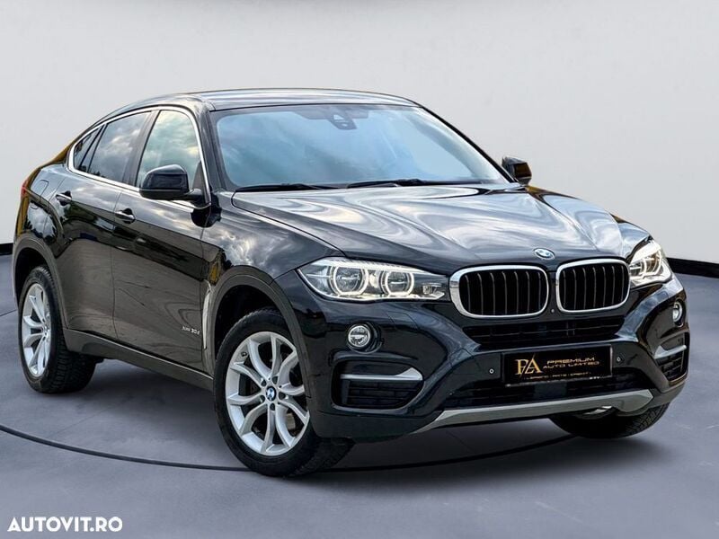 Negru Utilizat 2018 BMW X6 xLine SUV | 26.418 EUR - Imagine 1/4