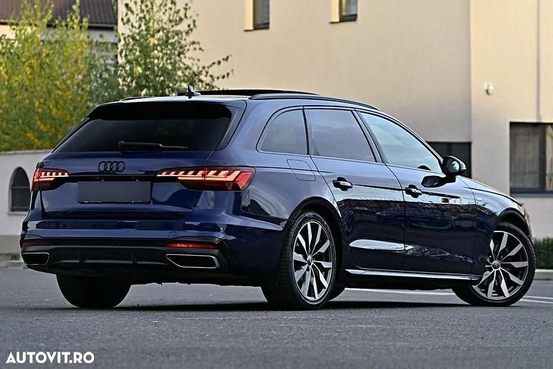 Albastru Utilizat 2022 Audi A4 S-Line Break | 28.299 EUR (Preț OK) - Imagine 1/4