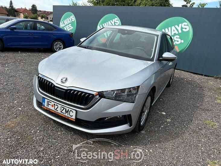 Gri Utilizat 2020 Skoda Scala Ambition Hatchback | 12.750 EUR (Preț bun) - Imagine 1/4