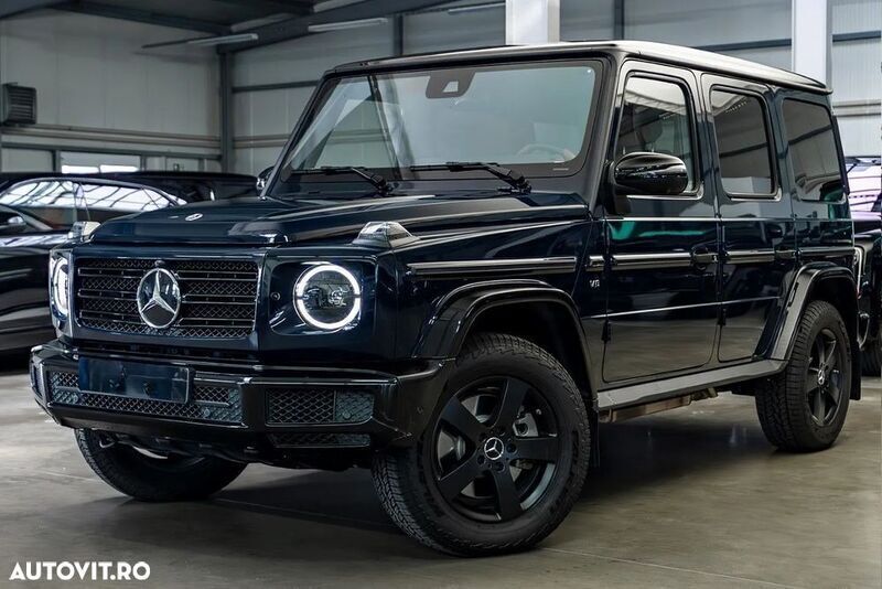 Albastru Utilizat 2023 Mercedes G500 AMG line SUV | 146.965 EUR - Imagine 1/4
