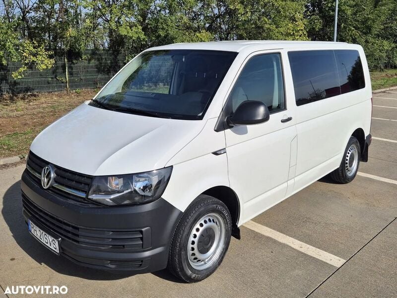 Second-hand VW T6 Comfortline 102 CP (75 kW) 2017 Alb Van