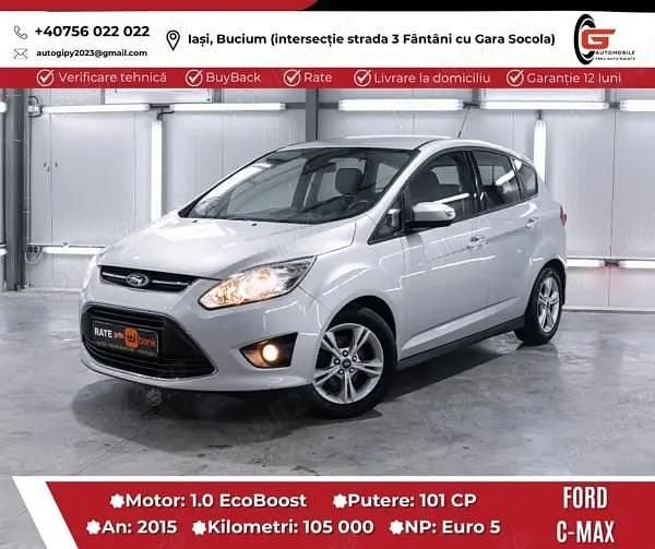 Utilizat 2015 Ford C-MAX Monovolum | 5.499 EUR (Preț OK) - Imagine 1/4