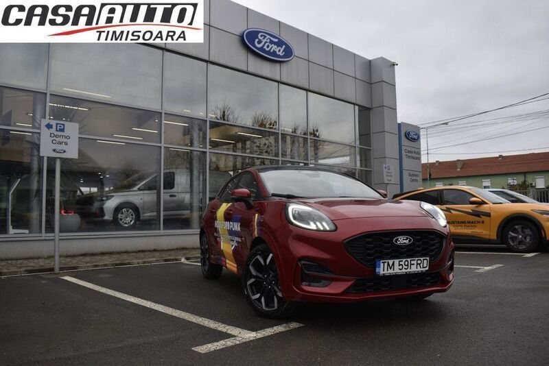 Rosu Utilizat 2024 Ford Puma SUV | 28.750 EUR - Imagine 1/4