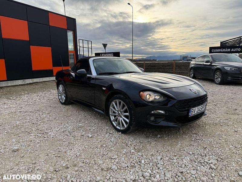 Second-hand Fiat 124 170 CP (125 kW) 2017 Culoarealbastru Cabrio