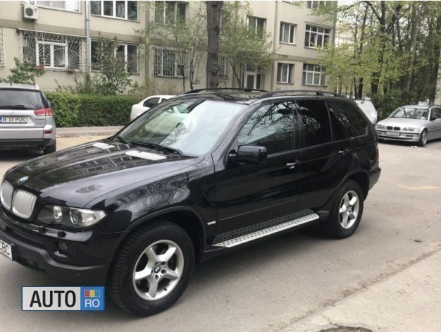 Second-hand BMW X5 218 CP (160 kW) 2007 Negru SUV