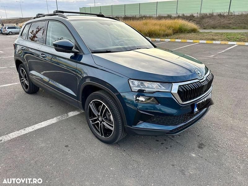 Culoarealbastru Utilizat 2023 Skoda Karoq Ambition SUV | 24.599 EUR (Preț OK) - Imagine 1/4