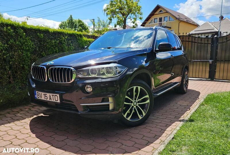 Negru Utilizat 2015 BMW X5 SUV | 18.900 EUR (Puțin scump) - Imagine 1/4