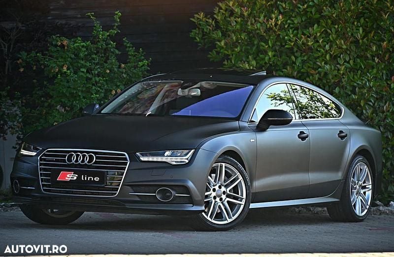 Negru Utilizat 2018 Audi A7 Hatchback | 23.890 EUR - Imagine 1/4