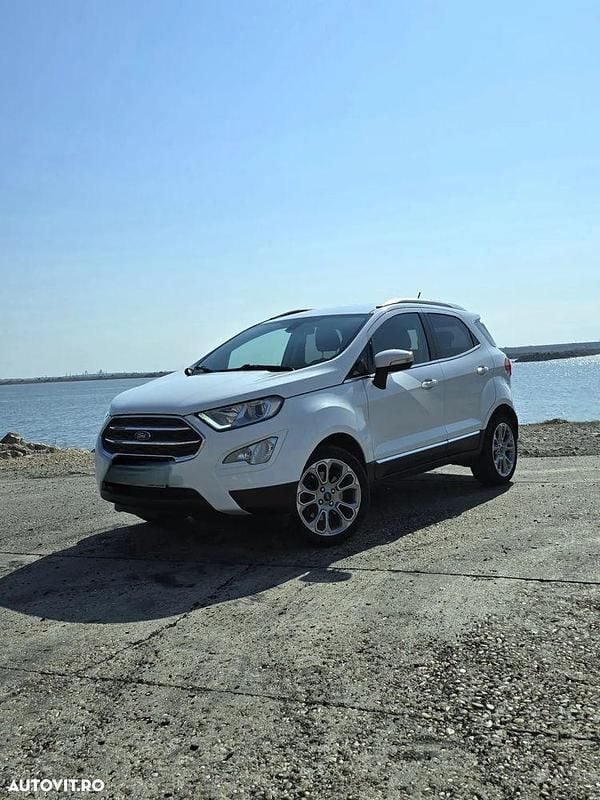 Culoarealb Utilizat 2019 Ford Ecosport Titanium SUV | 10.560 EUR (Preț OK) - Imagine 1/4