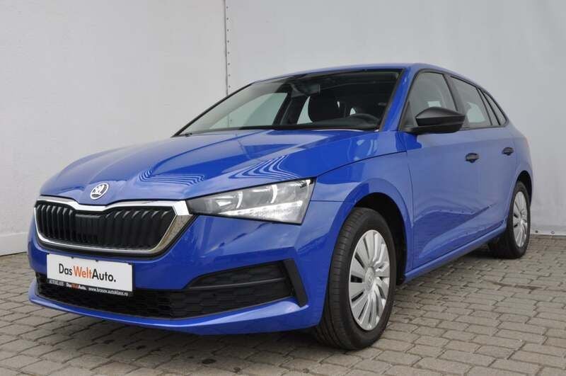 Albastru mediu normal Utilizat 2022 Skoda Scala Active Hatchback | 12.250 EUR (Preț bun) - Imagine 1/4