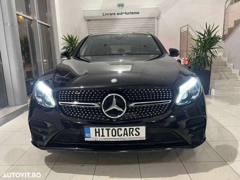 Negru Utilizat 2017 Mercedes GLC250 Coupe | 34.990 EUR (Scump) - Imagine 1/4