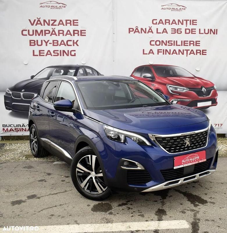 Second-hand Peugeot 3008 GT-line 120 CP (88 kW) 2018 Culoarealbastru SUV
