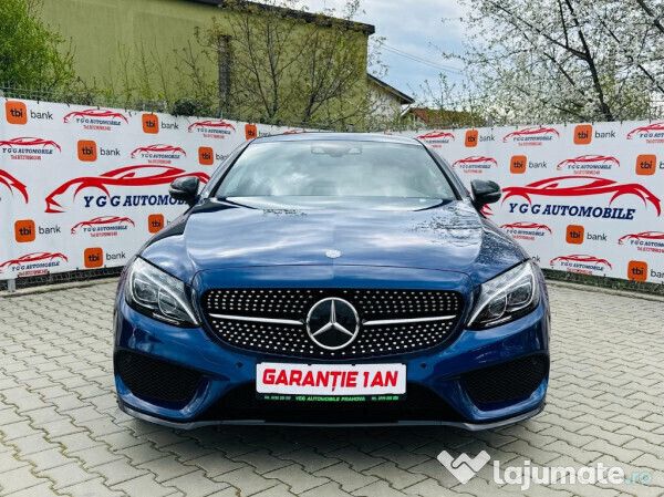 Second-hand Mercedes C300 AMG 245 CP (180 kW) 2017 Albastru Berlinǎ
