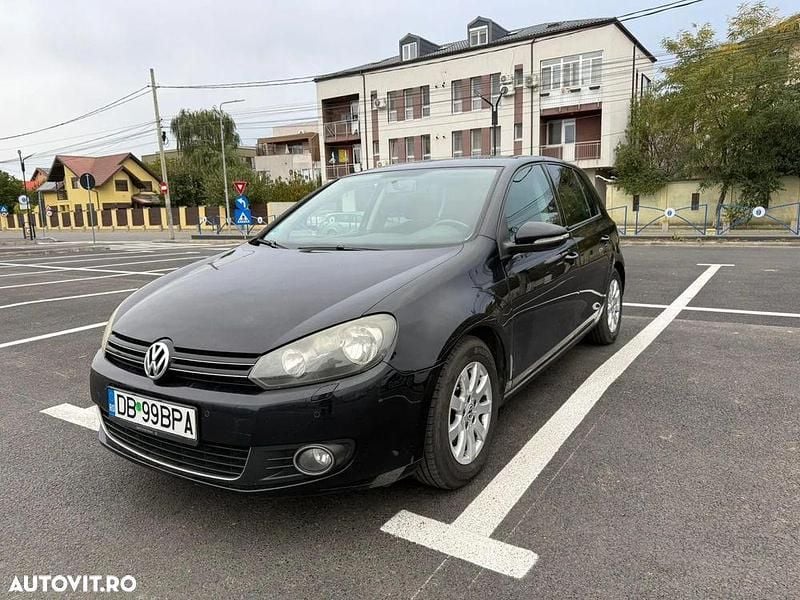 Culoarenegru Utilizat 2009 VW Golf VI Comfortline Hatchback | 4.100 EUR (Preț OK) - Imagine 1/4