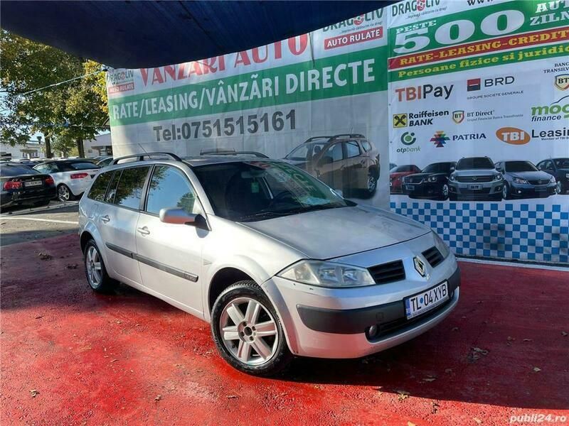 Argintiu Utilizat 2006 Renault Mégane GrandTour Break | 1.699 EUR - Imagine 1/4
