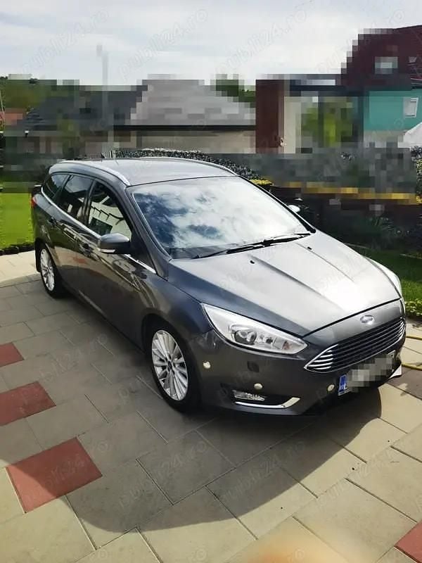 Gri Utilizat 2016 Ford Focus Titanium Break | 4.750 EUR (Preț bun) - Imagine 1/4