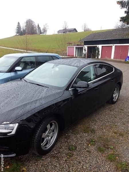 Negru Utilizat 2015 Audi A5 Coupe | 11.400 EUR - Imagine 1/4