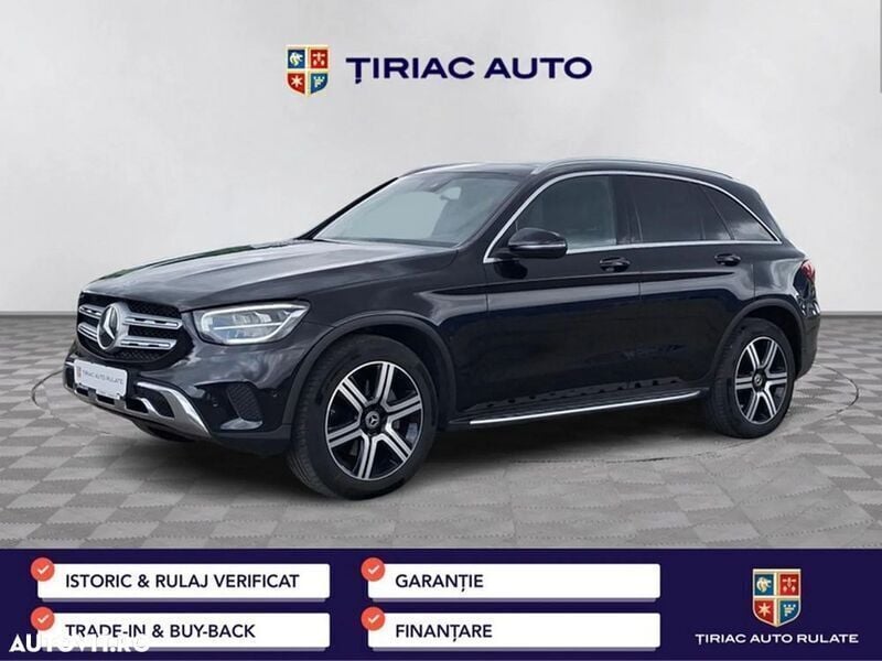 Negru Utilizat 2020 Mercedes GLC220 SUV | 33.400 EUR (Preț OK) - Imagine 1/4