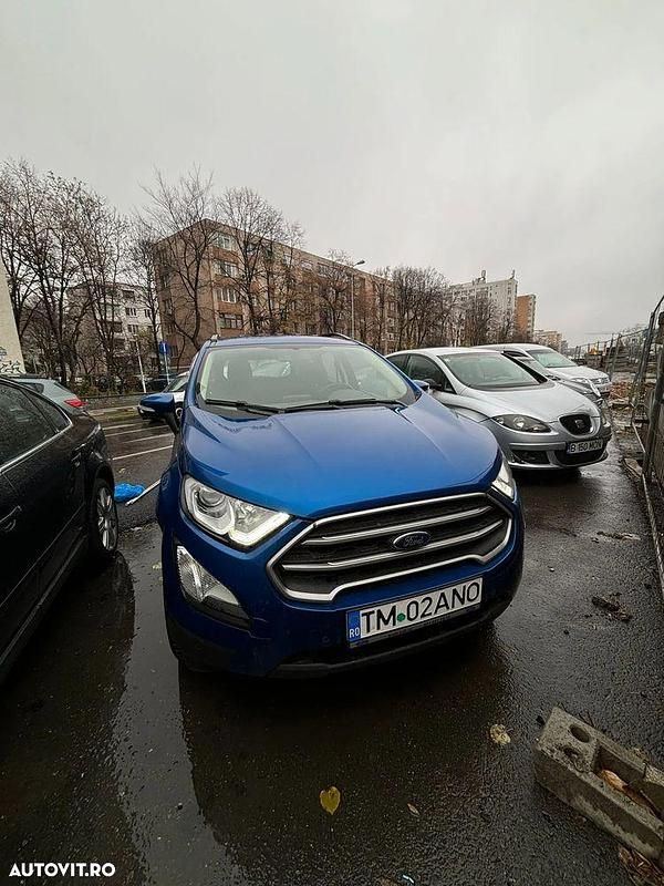 Culoarealbastru Utilizat 2018 Ford Ecosport SUV | 10.500 EUR (Preț OK) - Imagine 1/4