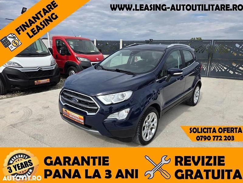 Culoarealbastru Utilizat 2021 Ford Ecosport Active SUV | 10.769 EUR (Preț OK) - Imagine 1/4