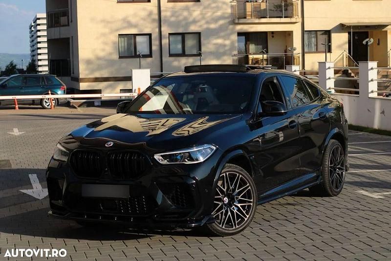 Culoarenegru Utilizat 2020 BMW X6 M Comfort Edition SUV | 72.990 EUR - Imagine 1/4