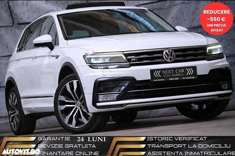 Culoarealb Utilizat 2017 VW Tiguan Highline SUV | 21.098 EUR (Preț OK) - Imagine 1/4