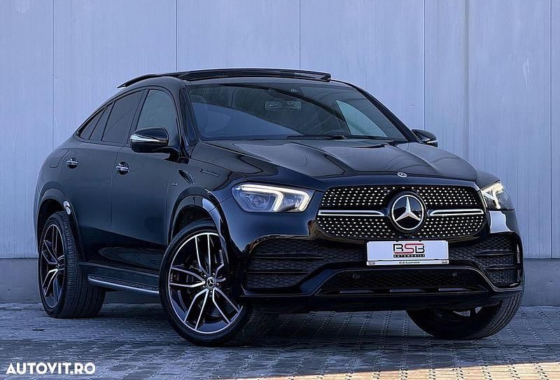 Second-hand Mercedes GLE350 AMG line 319 CP (234 kW) 2021 Culoarenegru Coupe