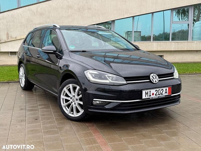 Culoarenegru Utilizat 2018 VW Golf VII Highline Break | 11.199 EUR (Preț OK) - Imagine 1/4