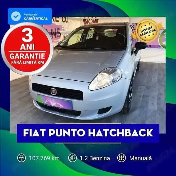 Gri Utilizat 2013 Fiat Punto Hatchback | 4.899 EUR - Imagine 1/4