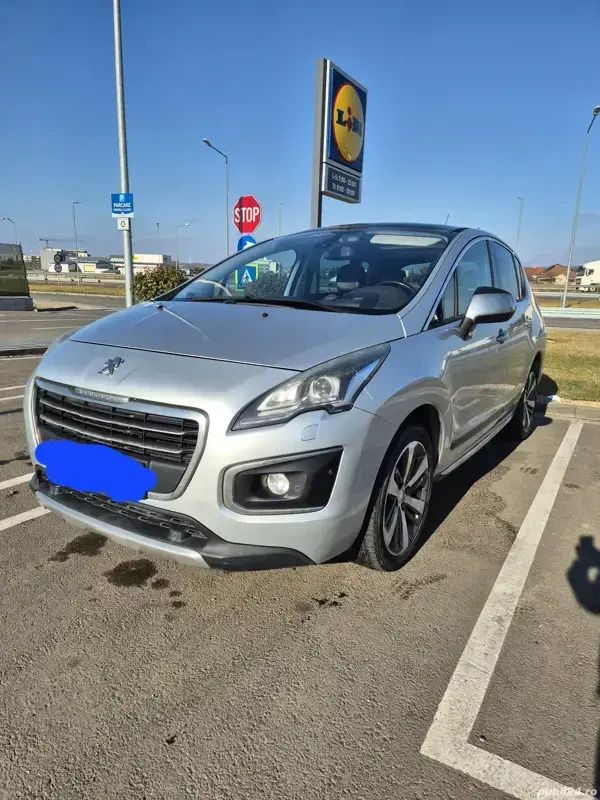 Argintiu Utilizat 2014 Peugeot 3008 Hatchback | 7.400 EUR (Preț OK) - Imagine 1/4