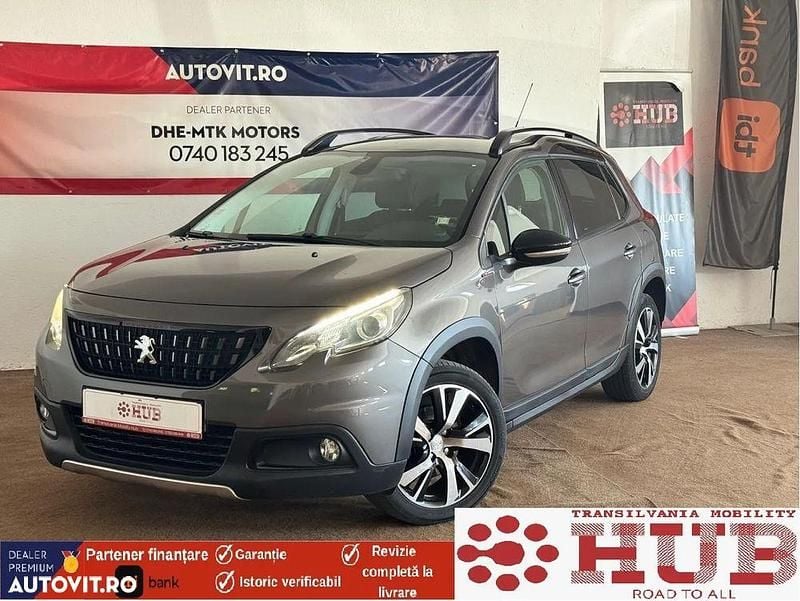 Gri Utilizat 2017 Peugeot 2008 GT-line SUV | 8.390 EUR (Preț bun) - Imagine 1/4